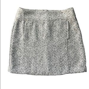 Ann Taylor LOFT Textured Tweed Pocket Skirt